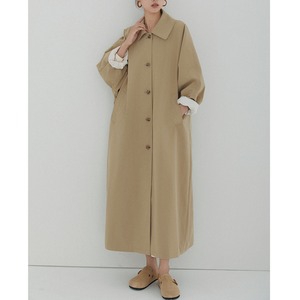 オーバーサイズ ステンカラーコート 2type／4color W01402