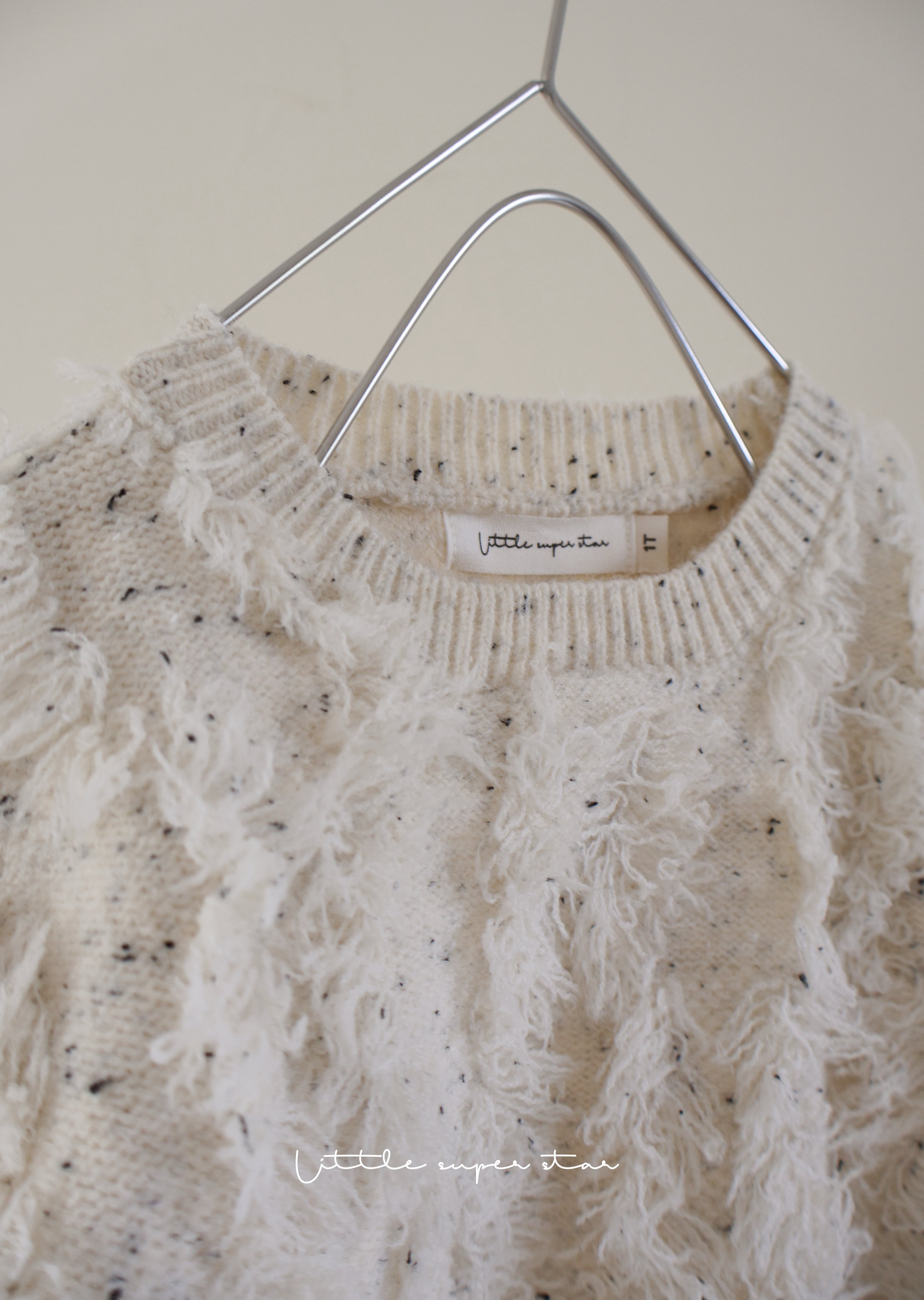 〈即納〉fringe knit/adult