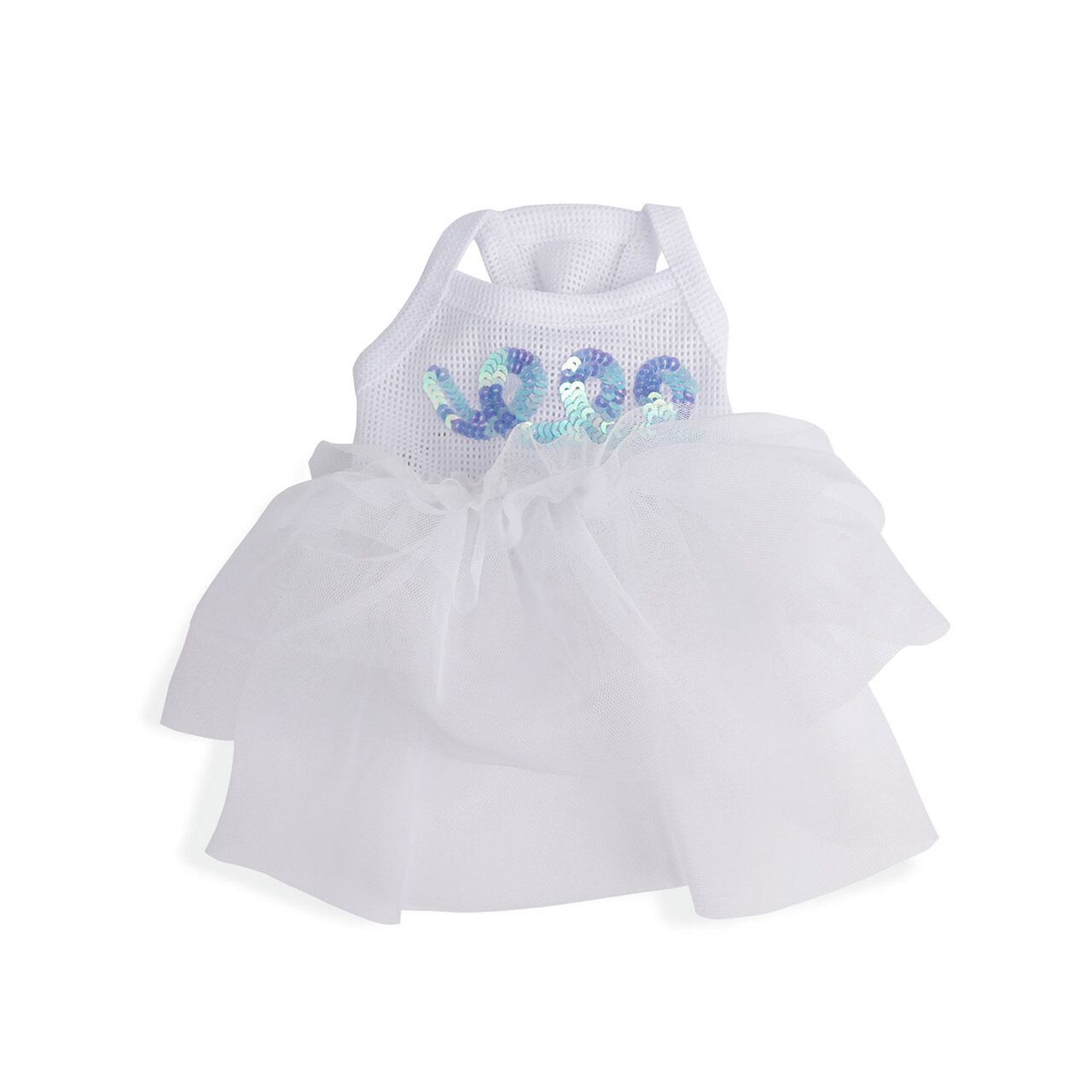 Sparkle Ballerina Dress White / monchouchou