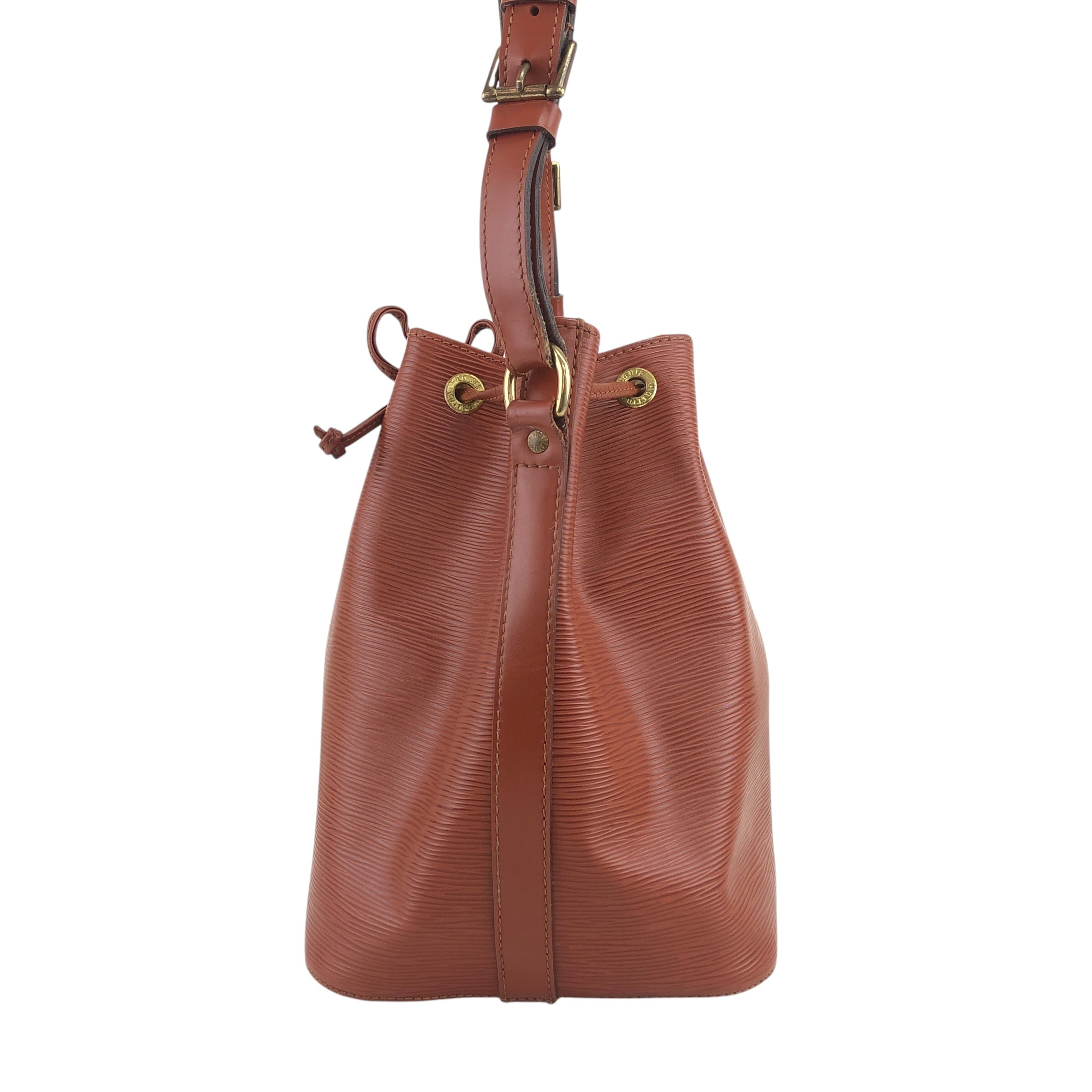 LOUIS VUITTON ルイヴィトン エピ ショルダーバッグ ブラウン レザー