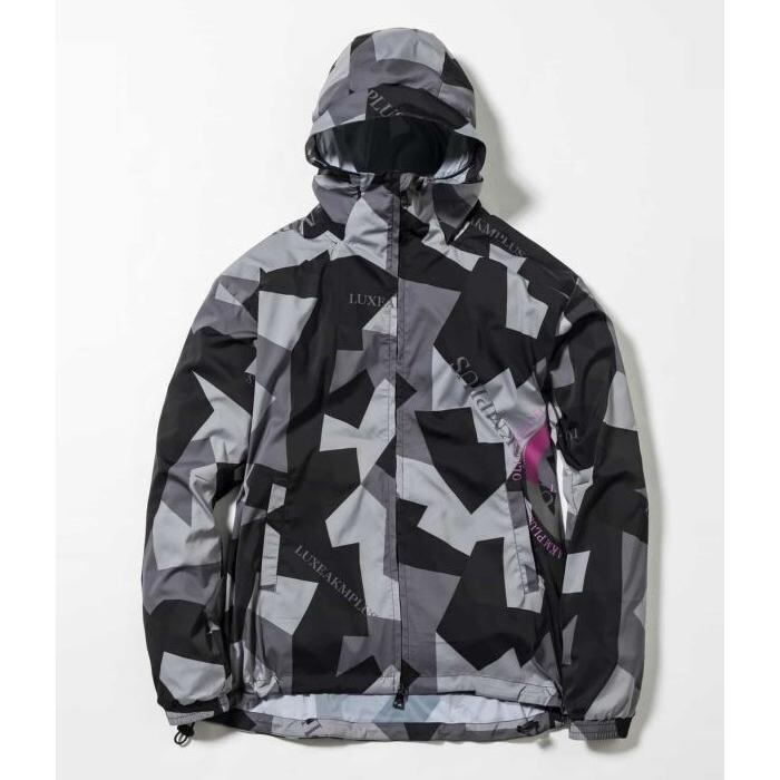 LUXEAKMPLUS リュクスエイケイエムプラス カモ柄トラックジャケット