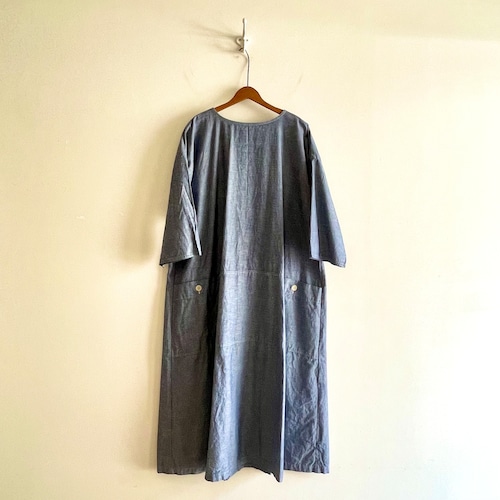 C71228 【Two Way Dress】 Chambray