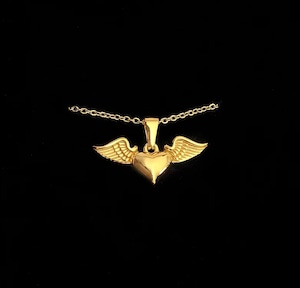 The Winged Heart Necklace