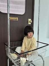 【取寄】PIPIラウンドラッパTシャツ|秋服|韓国子供服|26/AT