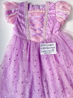 クーポンで3,580円→2,130円【即納】90/140size訳あり品 ラプンツェル風豪華プリンセスチュールドレス［ラプンツェル プリンセスドレス ドレス］