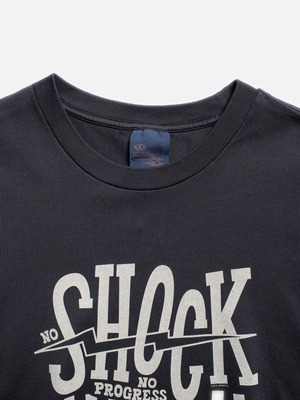Nudie jeans 2023fall collection Roy Shock Tee Black プリントTシャツ