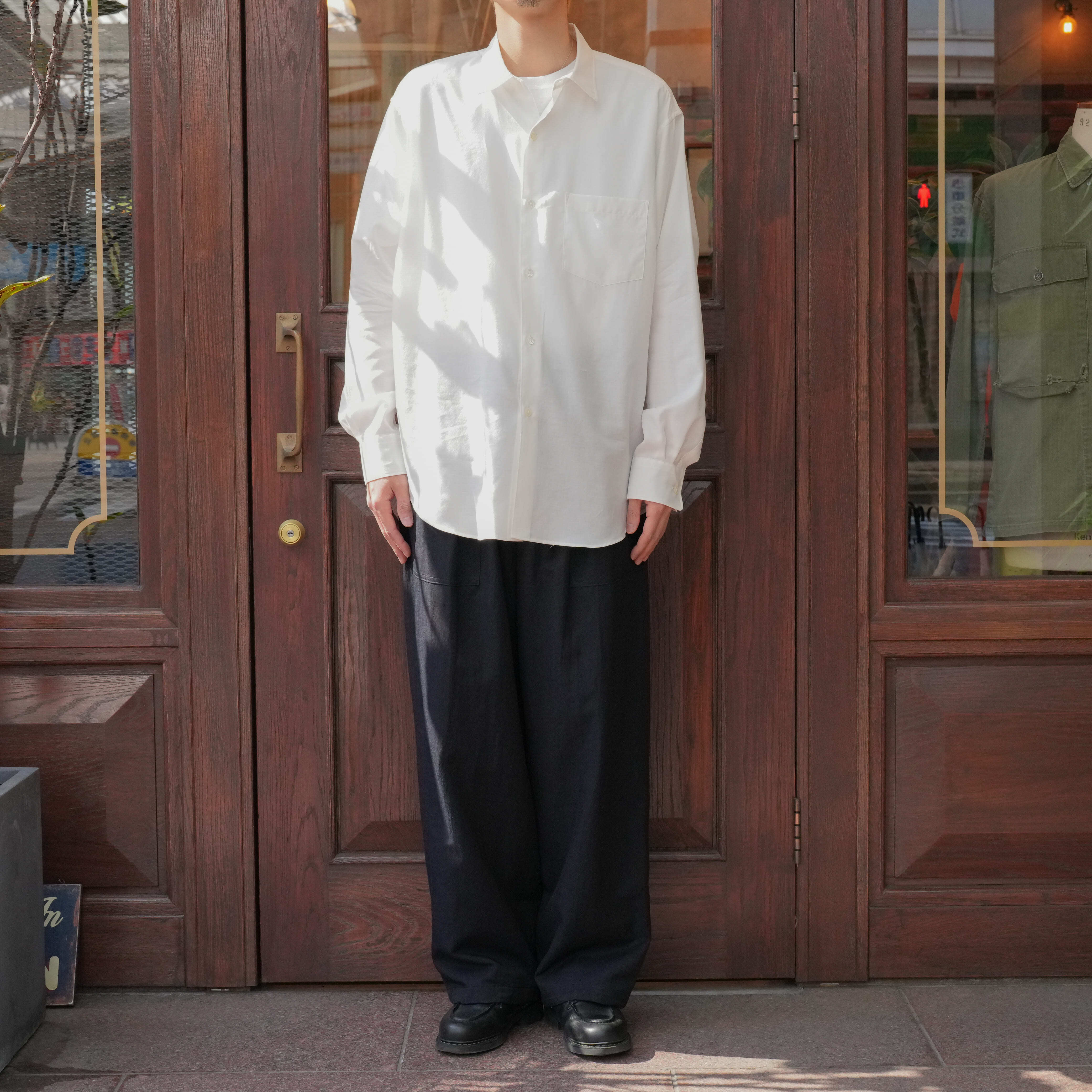 アルテリア25SS SILKY SOFT TWILL SHIRT ULTERIOR(アルテリア) 25SS 