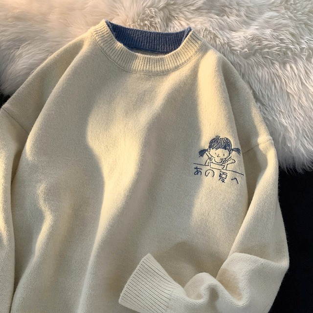 ニット トップス オーバーニットスウェット レディース スウェット セーター クルーネック 長袖 ドロップショルダー ビッグシルエット ボーイッシュ ユニセックス 配色 無地 白 青 オフホワイト ブルー ピンク オシャレ 可愛い キレイめ 上品 フェミニン ハンサム マニッシュ カジュアル スポーティ 春 夏 秋 冬 デイリー おでかけ 公園コーデ アウトドア 普段着 鮮度アップ トレンド 動きやすい 軽やか オーバーサイズ ゆったり 体型カバー シャーベットカラー アースカラー