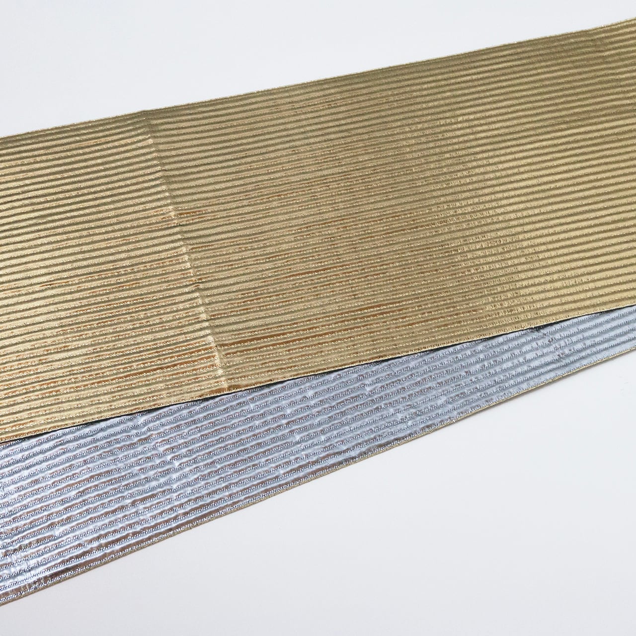 兵児帯「ギラヘコⅡ」シルバー×ーゴールド [E1363] | Rumi Rock