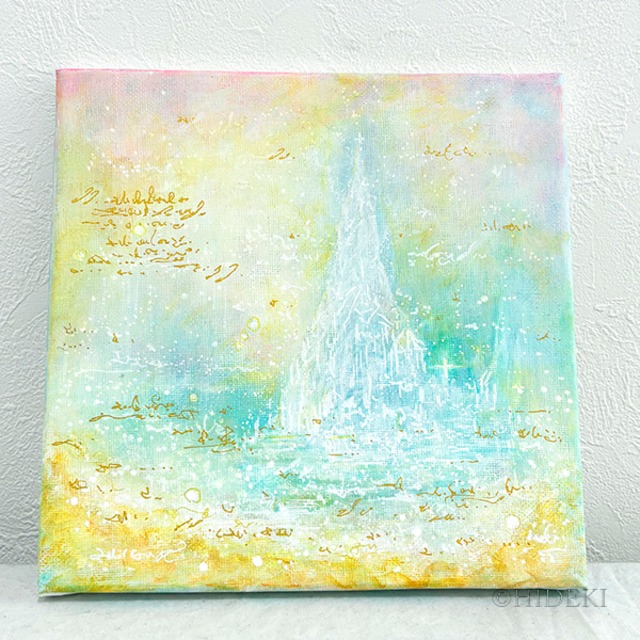☆Crystal palace☆アクリル画ヒーリングアート