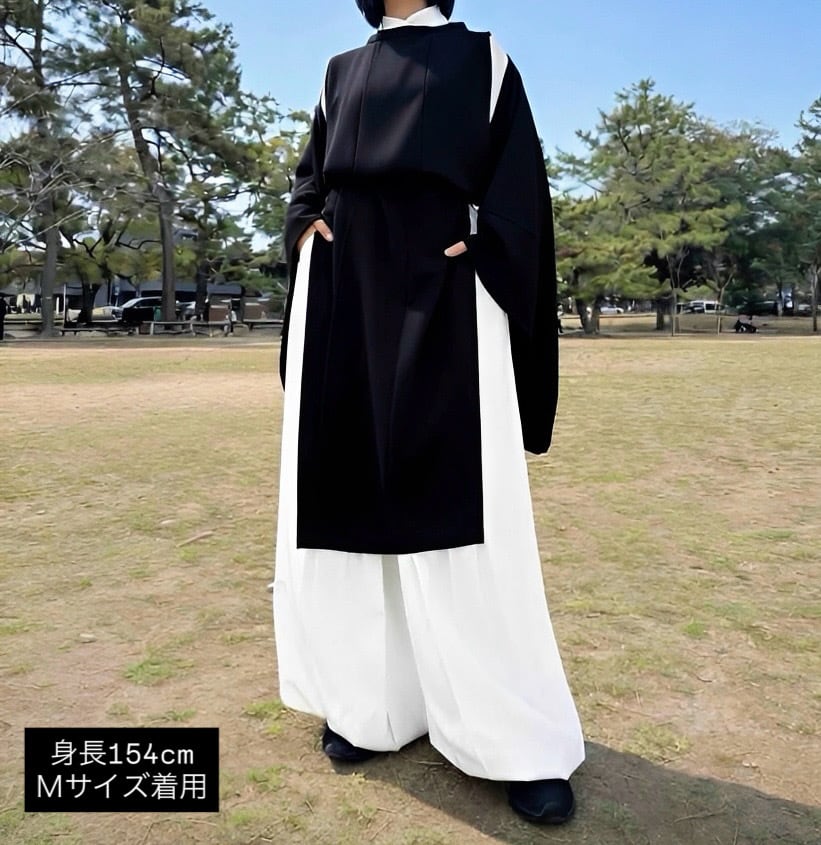 MISAMARU 平安モード レディース 黒 ブラック 平安モードLOOKBOOK | MISAMARU