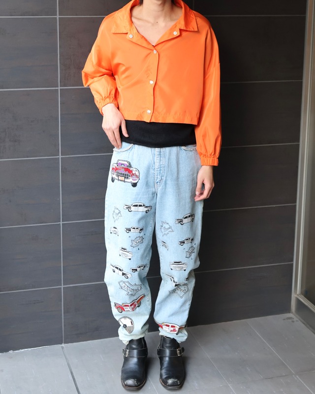 Short length colored top