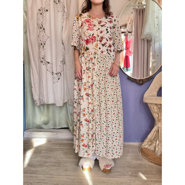 rayon floral dress