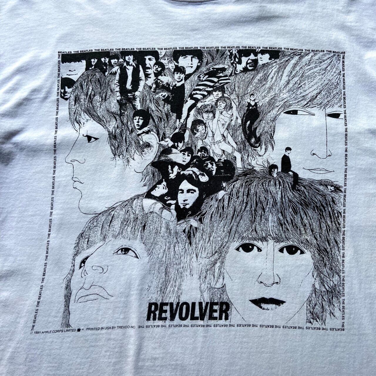 デッドストック 総柄 Beatles ビートルズ Tシャツ 90年代ビンテージ