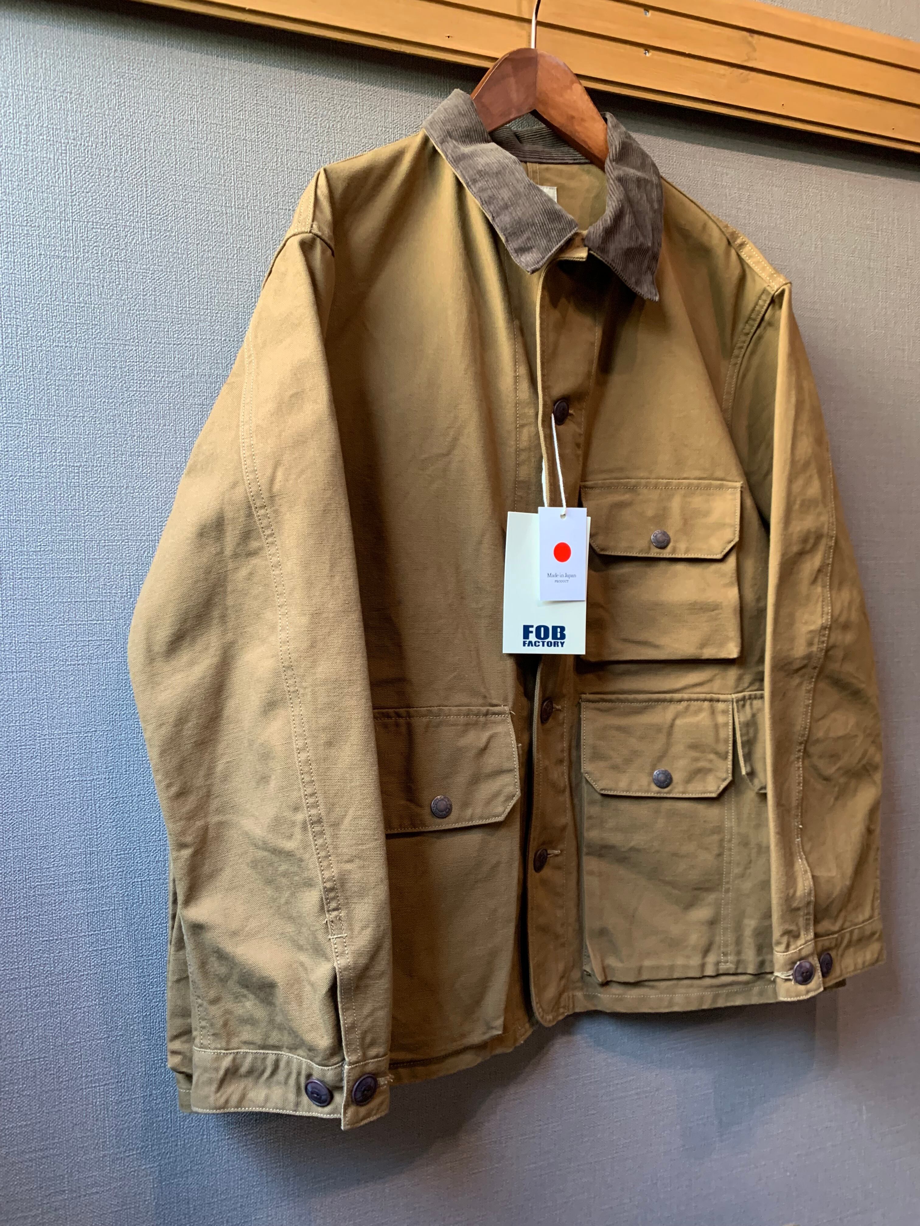 FOB FACTORY FOBファクトリー ダック ハンティングジャケット メンズ