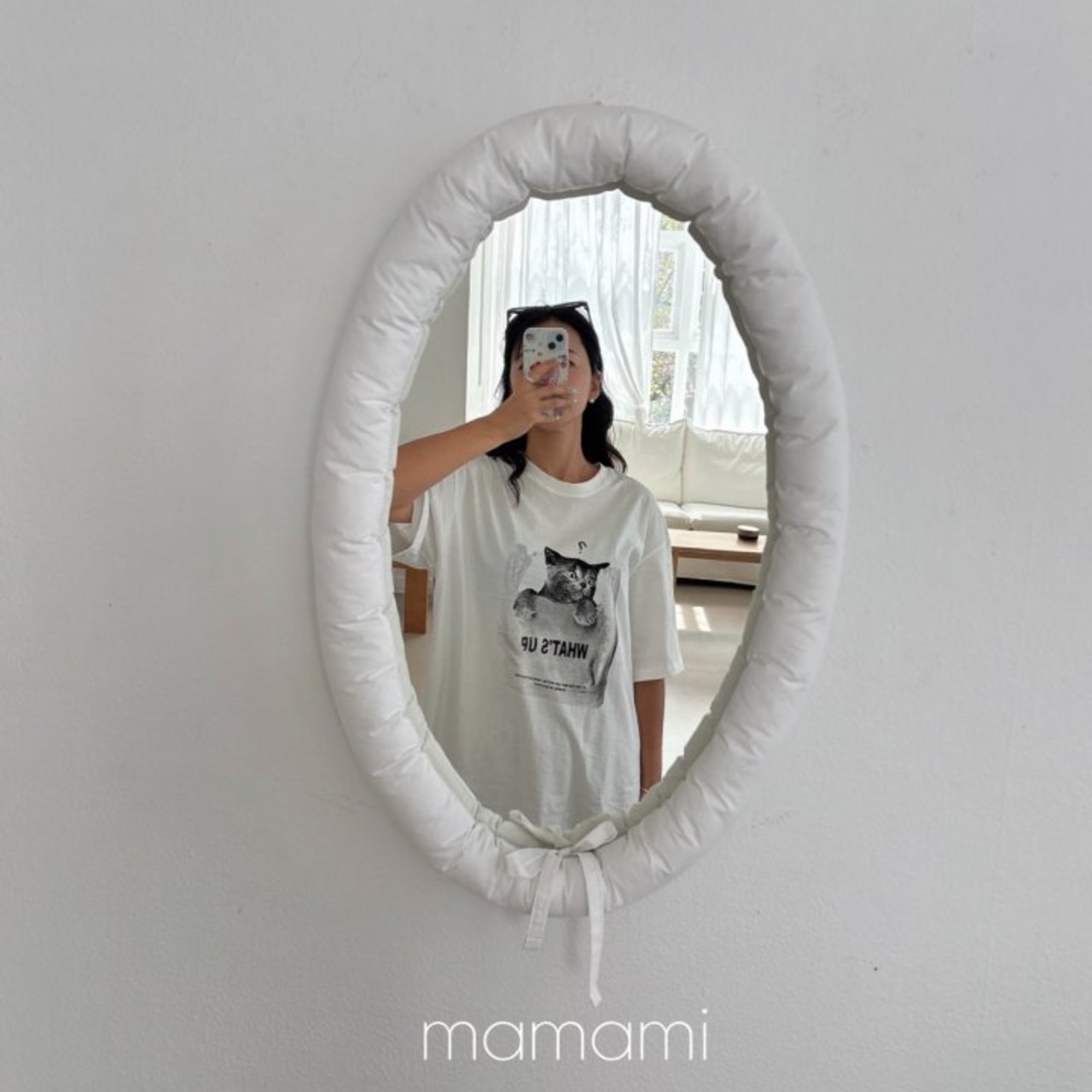[mamami] WhatsUpCat Tee +fee2 / [마마미] 왓츠업캣티