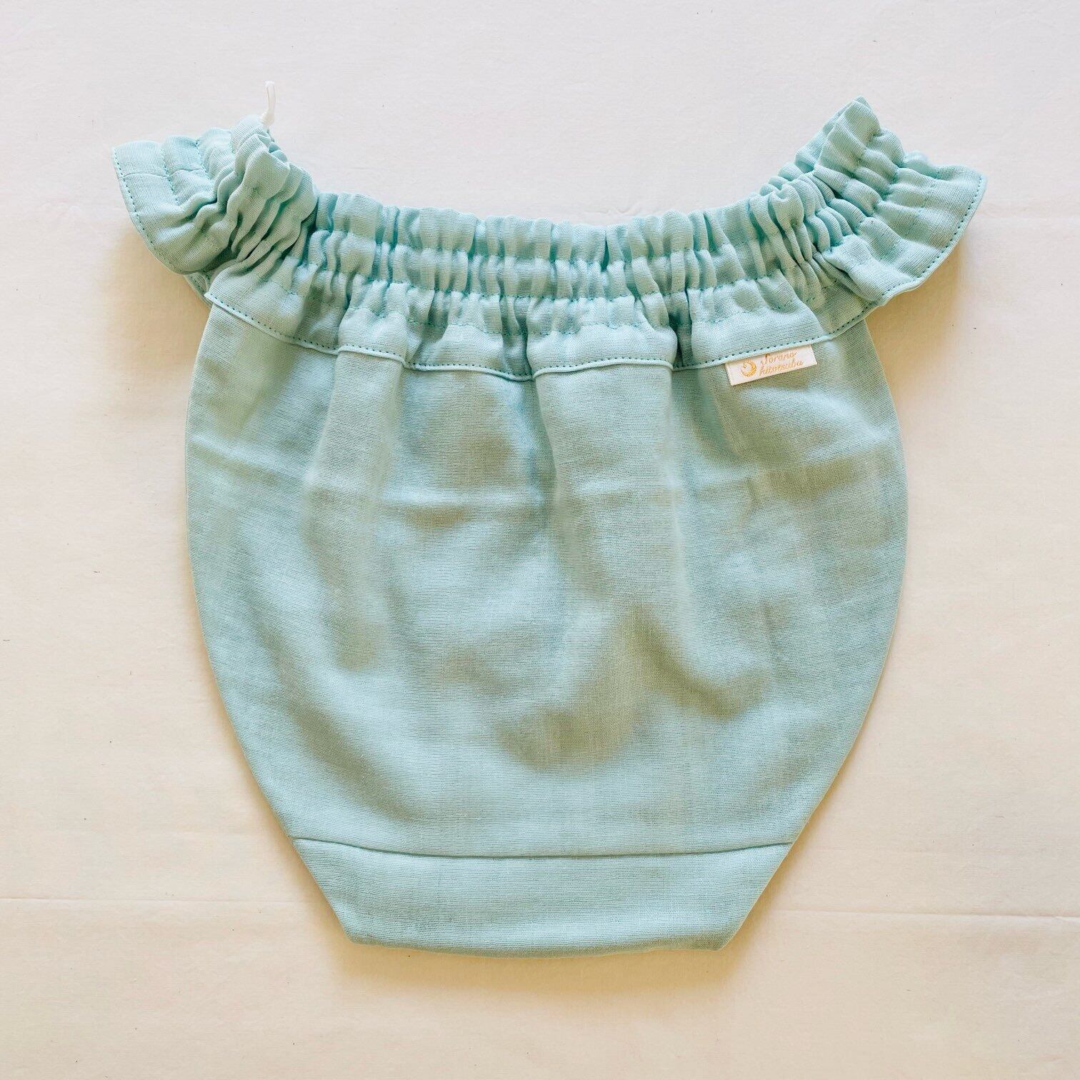 なかぽぽフンティ無地「アンティークミント」