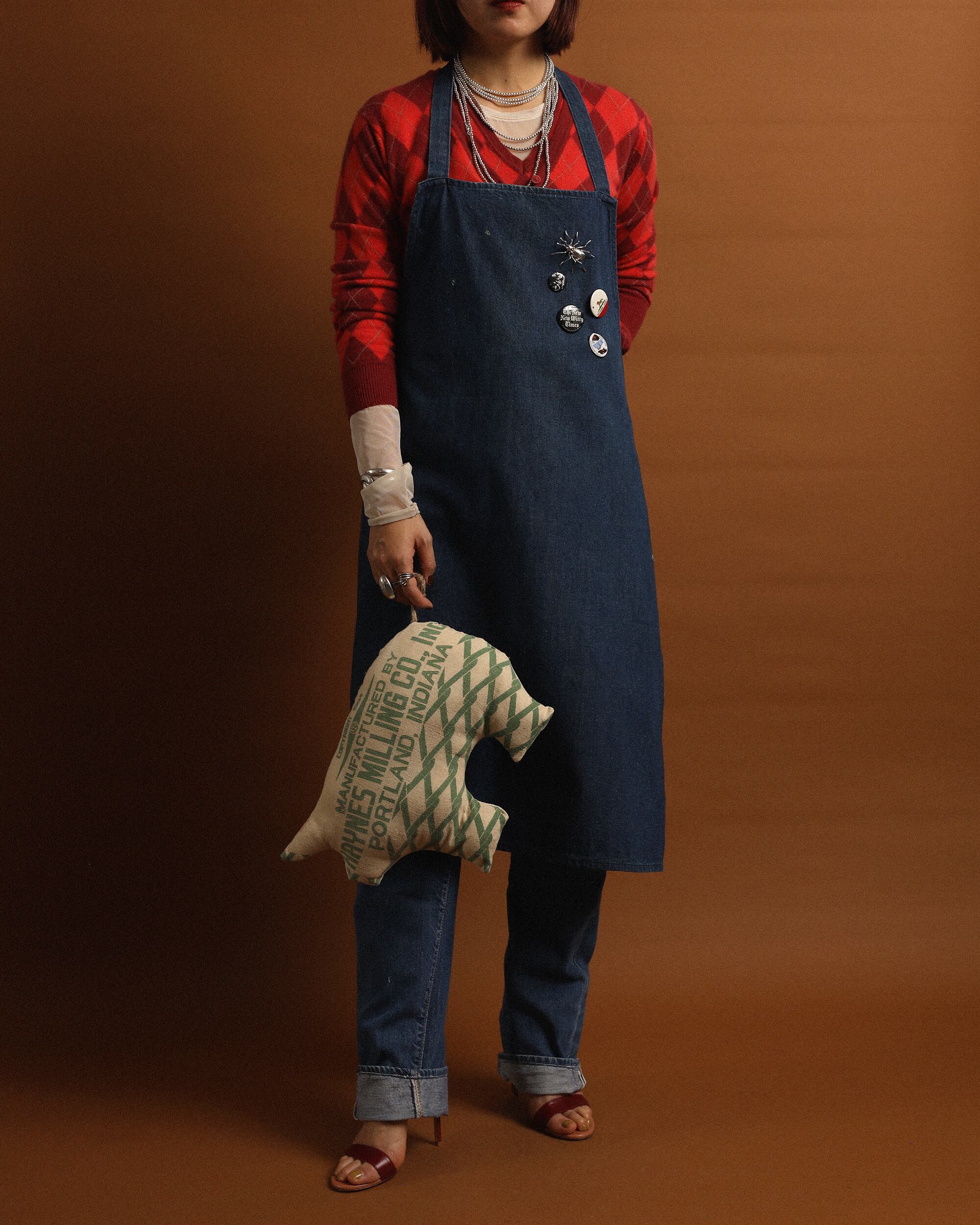 1950-60's Unknown / Denim Work Apron | Witty Vintage