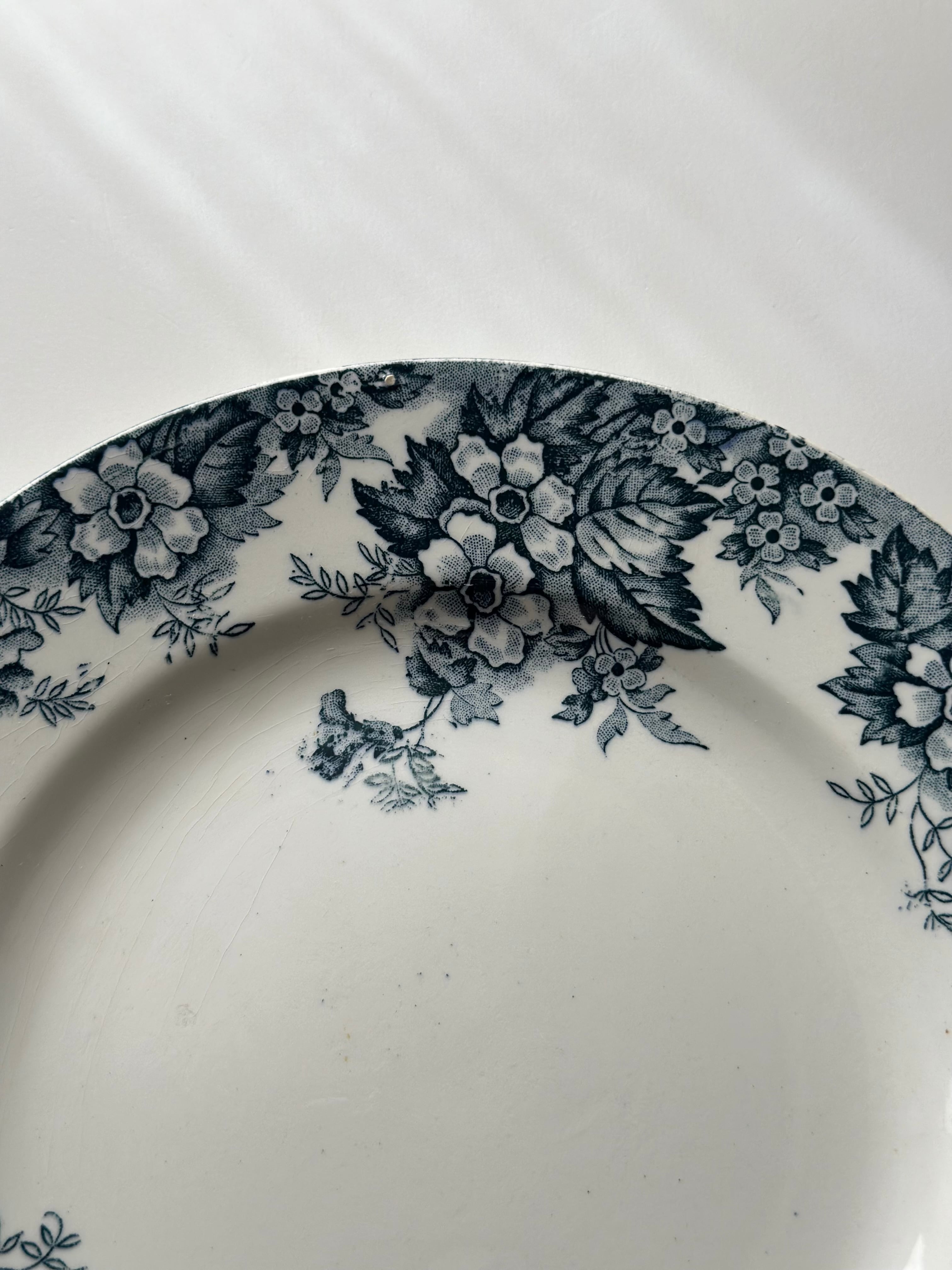 Saint amand サンタマン / “Marie Louise” マリールイーズの平皿