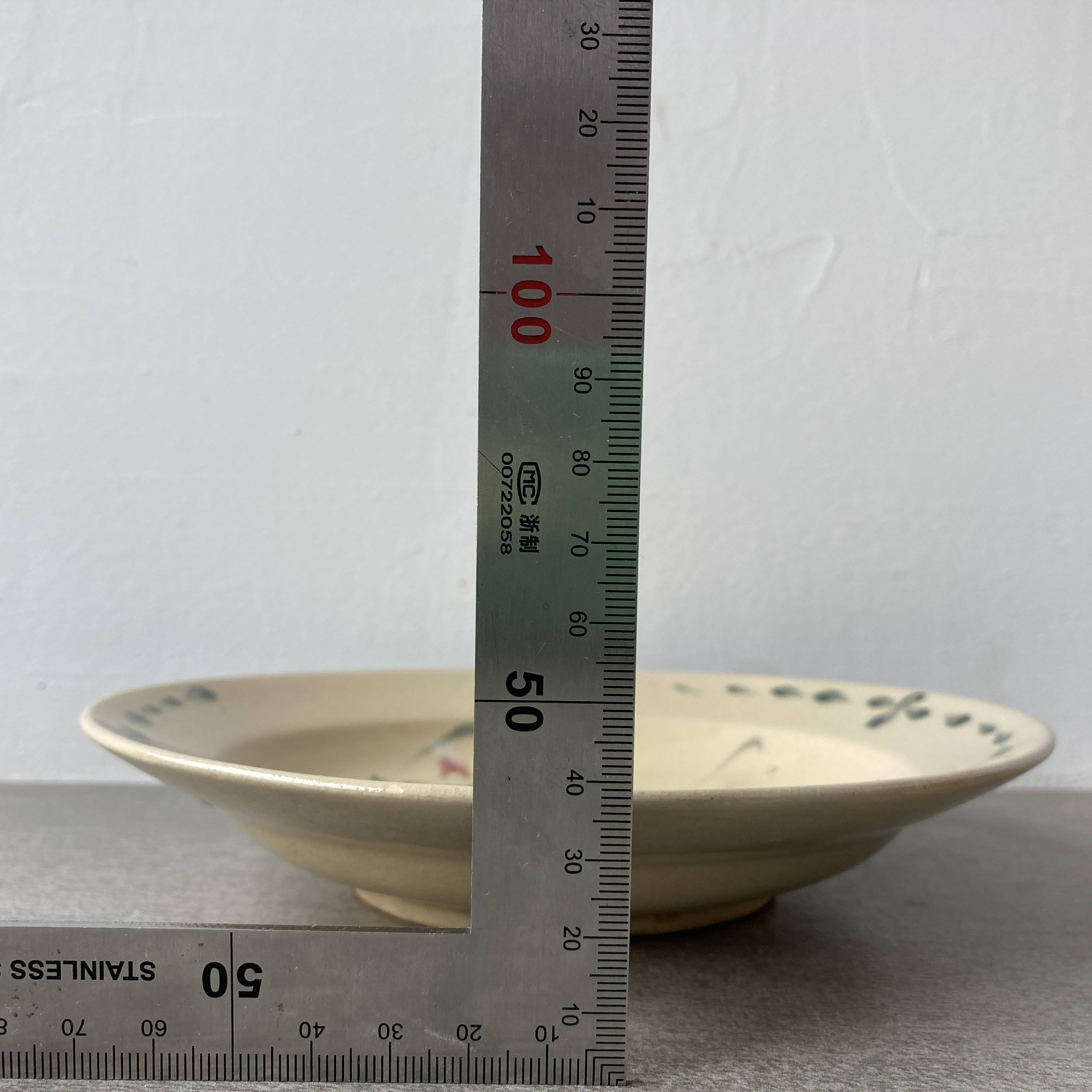 2110】中皿2枚 ベトナム 幻の陶器 ソンベ焼き ソンベ song be