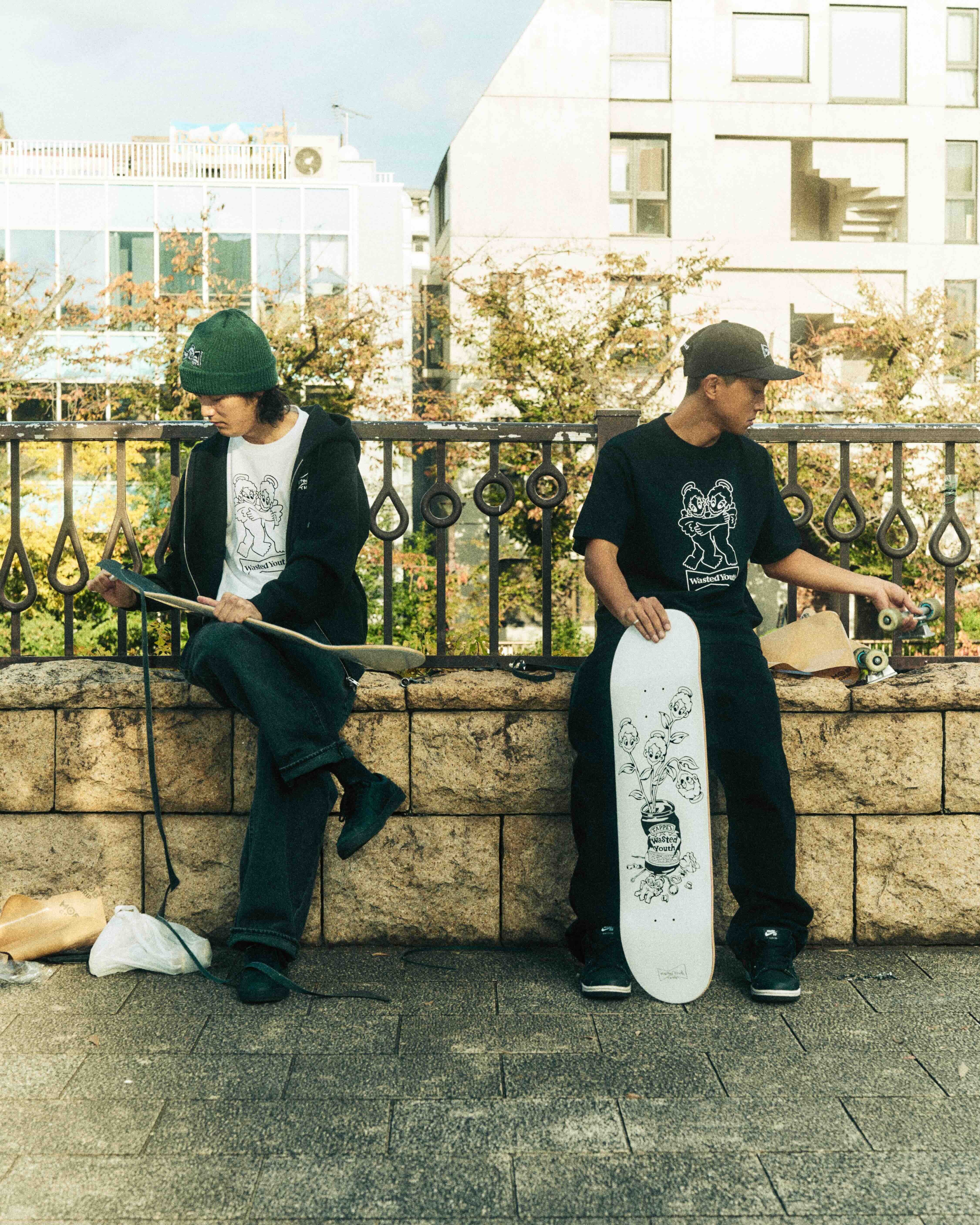 WASTED YOUTH × TAPPEI BEANIE WASTED YOUTH × TAPPEI BEANIE Wasted