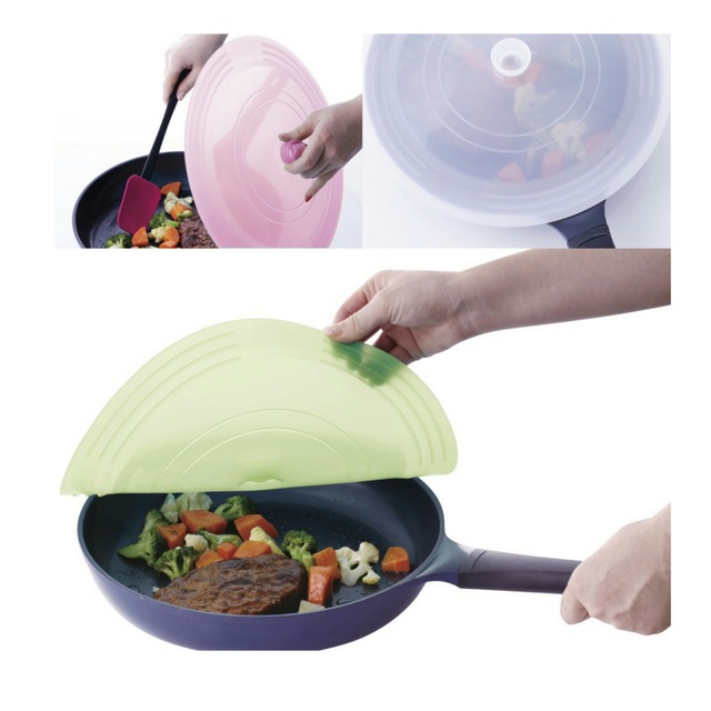シリコンフライパンカバー3color【キッチン雑貨/Brounie１】