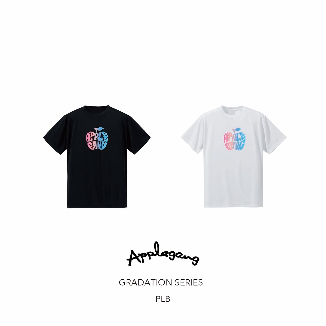 GRADATION SERIES PLB Tシャツ APPLEGANGロゴ