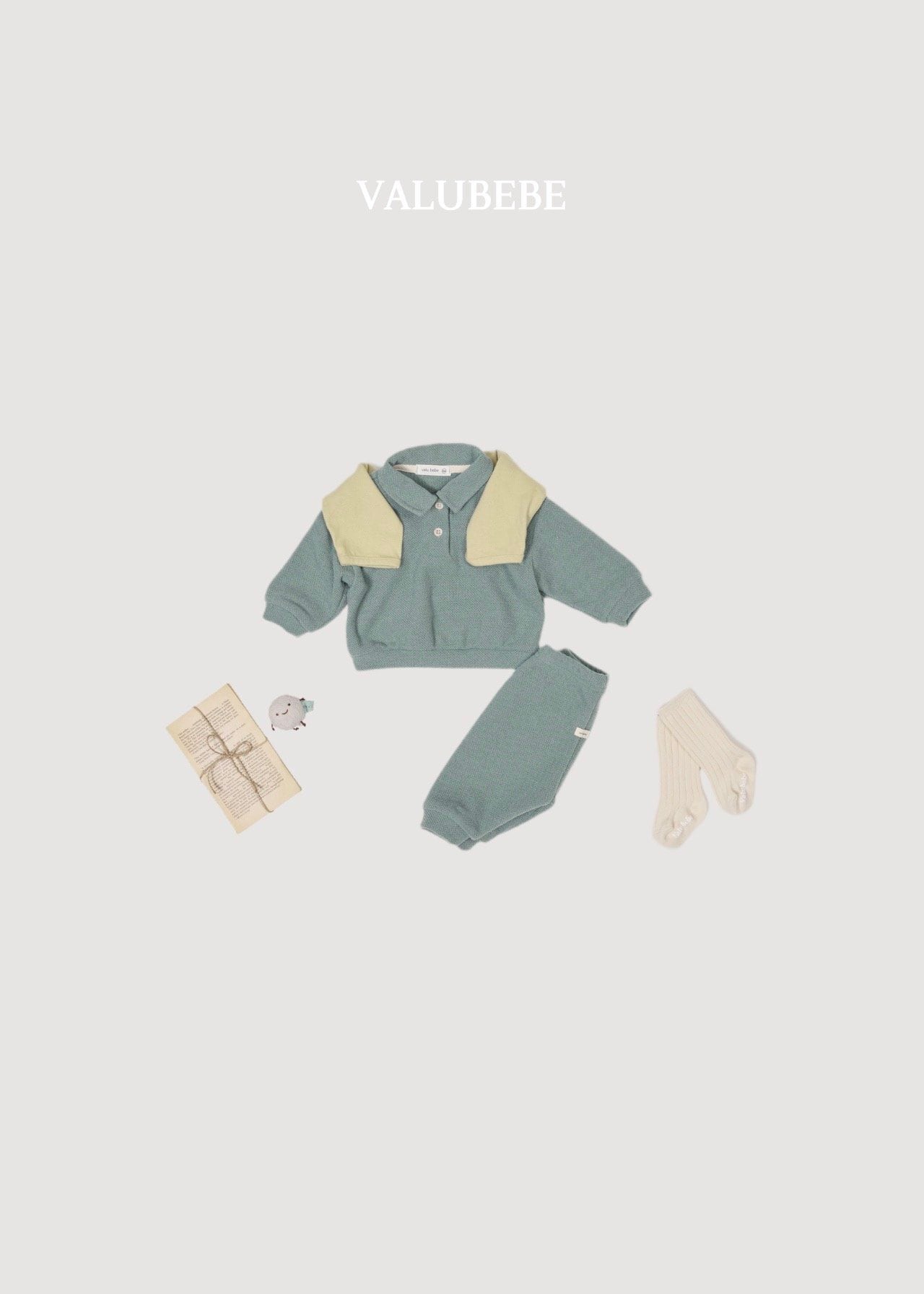 送料無料【予約】/ ジェリーPK襟付きTシャツ / valubebe