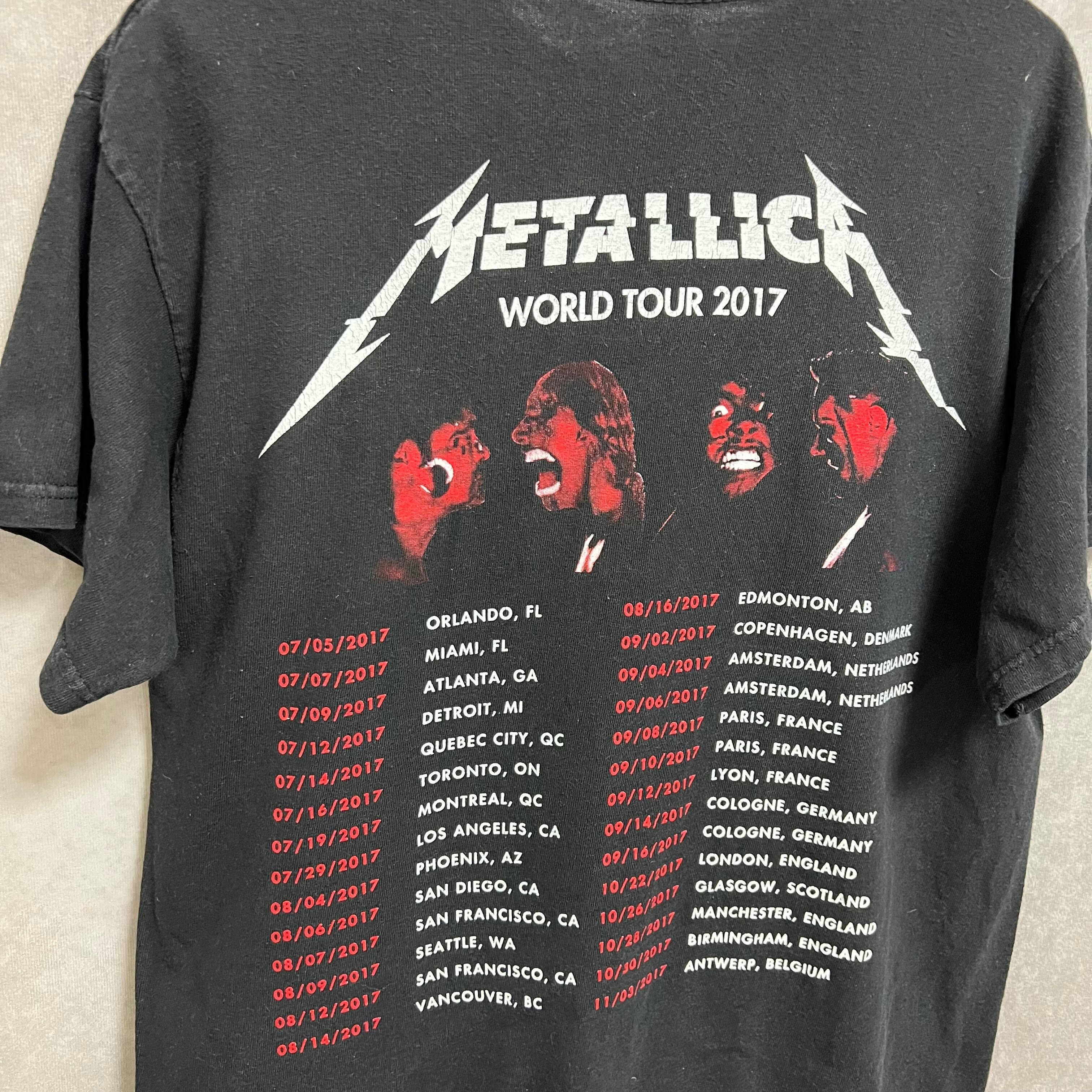 メタリカツアー Tシャツ サイズM