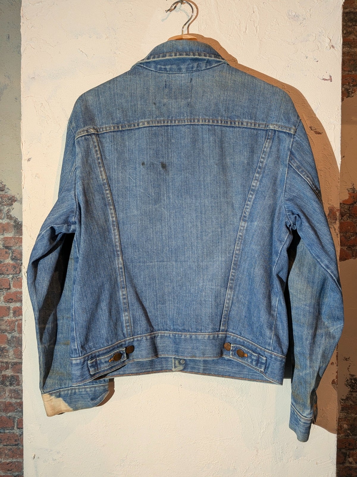 70s Wrangler 127MJ】ラングラー 127MJ デニムジャケット Gジャン 黒