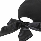 WOMEN RIBBON TIE CAP