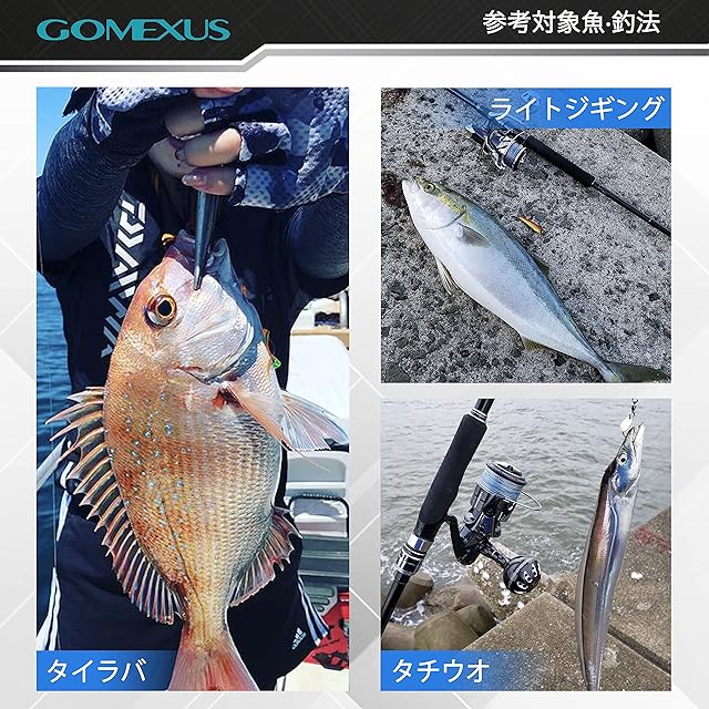ゴメクサス (Gomexus) 75 60mm パワー ハンドル ダイワ シマノ アブ