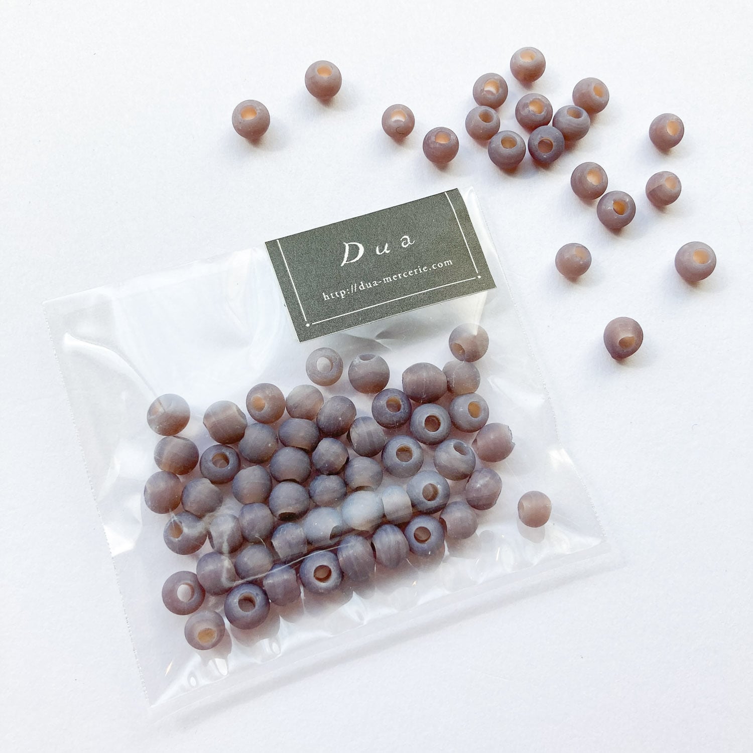 再入荷〉ミニ歪ラウンドガラスビーズパック（50p） | Dua-アクセサリー