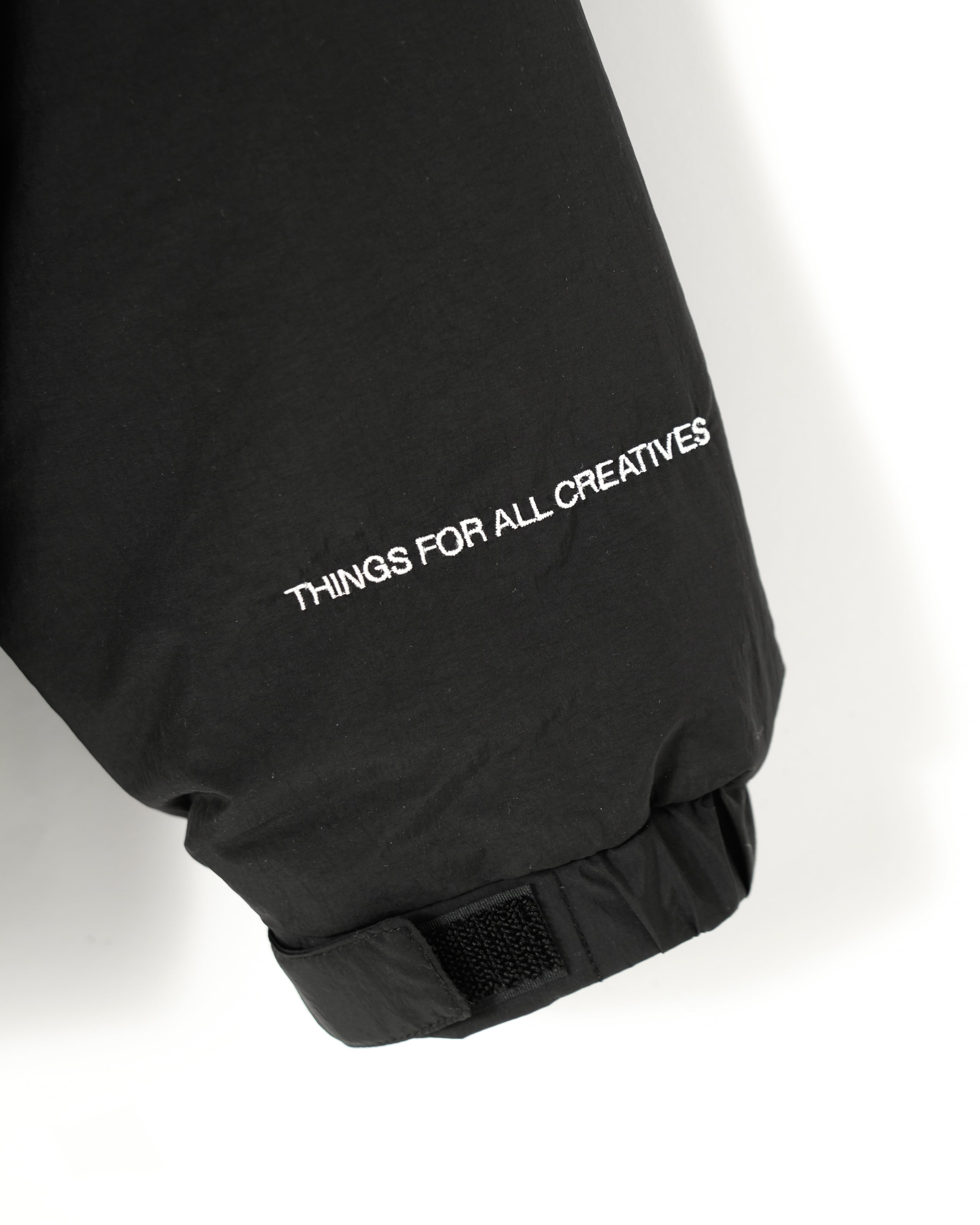 ジャケット・アウター Optstuff CREATOR'S PUFFY JACKET OPTSTUFF] CREATOR'S PUFFY JACKET (BLACK) | OPTSTUFF