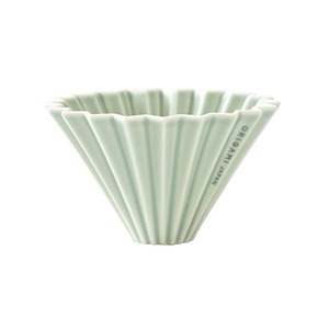 【努力特価】ケーアイ(K-ai) ORIGAMI オリガミ ドリッパー マットグリーン M（2〜4人用） 日本製 DRIPPER