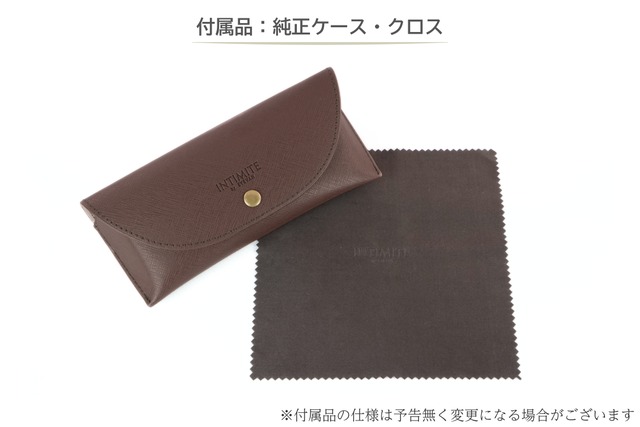 INTIMITE by EYEVAN サングラス INE-001 Col.G / DBR ボストン 50サイズ アンティミテ 佐々木希 アイヴァン 正規品-6枚目