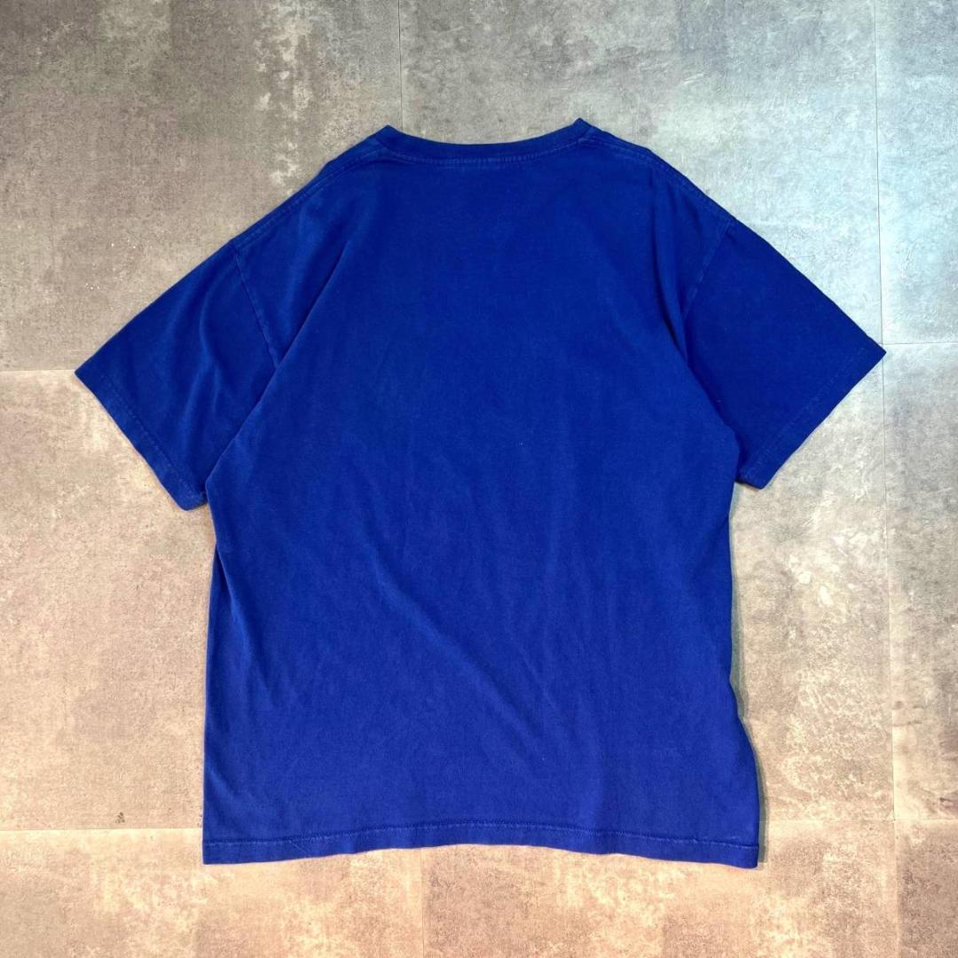 00s ステューシー Livin'XL 半袖Tシャツ L ブルー Stussy ストリート