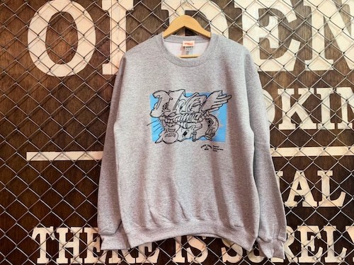 "OLDENTIMES"×"BOIL" 1ST COLLABORATE SWEAT CREW NECK