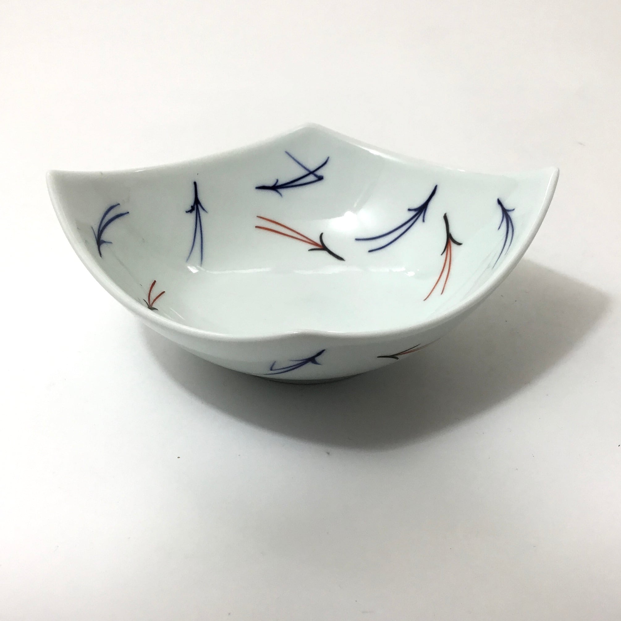 まつば菱形小鉢 | 藍の器 青雅堂