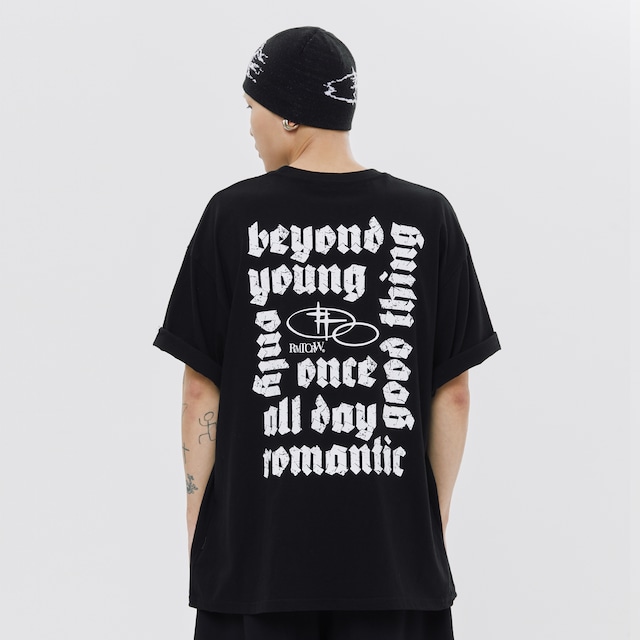 BEYOND YOUNG TEE SHIRT_BLACK