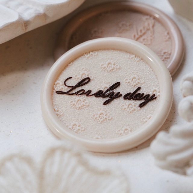 【SELECT】Wax Seal Stamp│ Lovely day【ヘッドのみ】