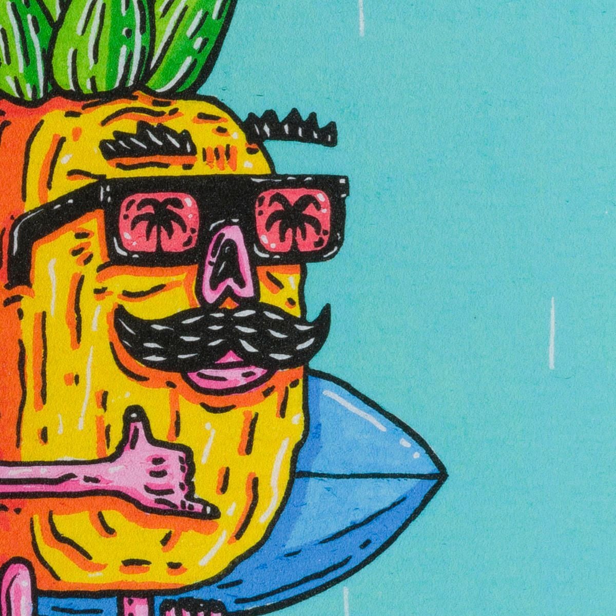 アートインテリア(ミュラート)/A4：紙_MU-A4-90_ Sinbad the Surfing