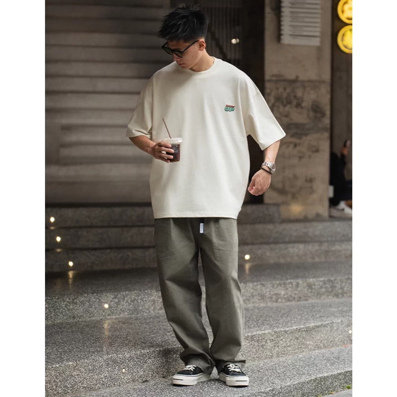 Back logo graphic t-shirt 1377 - 2