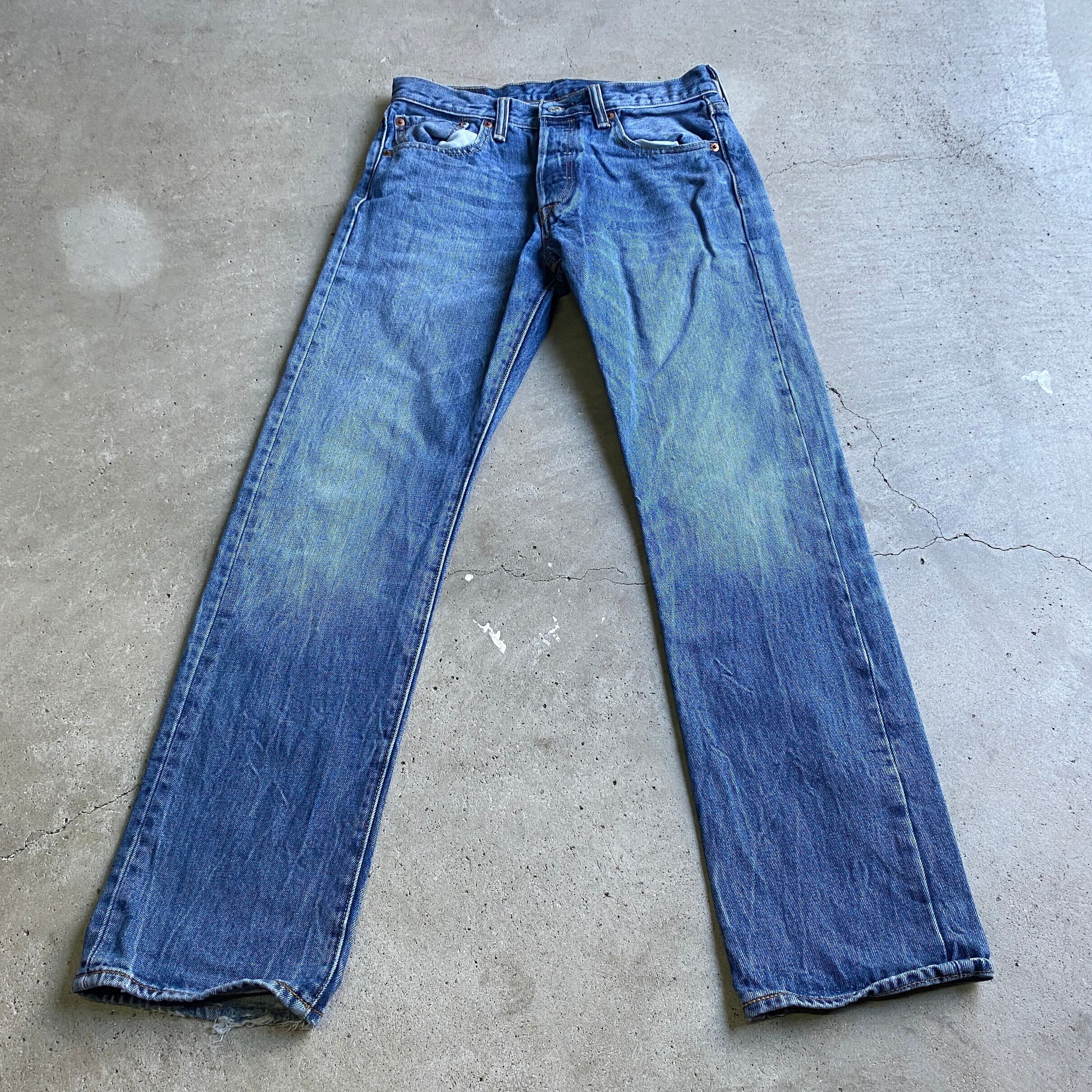 リーバイス501 ブルーデニム ジーンズ ストレート W36 L29 Levi