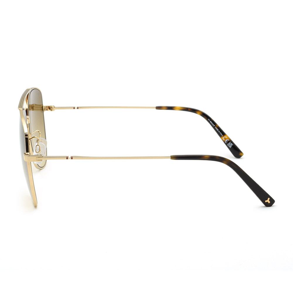 BALLY SUNGLASSES BY0100-H 28F 60 BROWN GOLD バリー サングラス UV