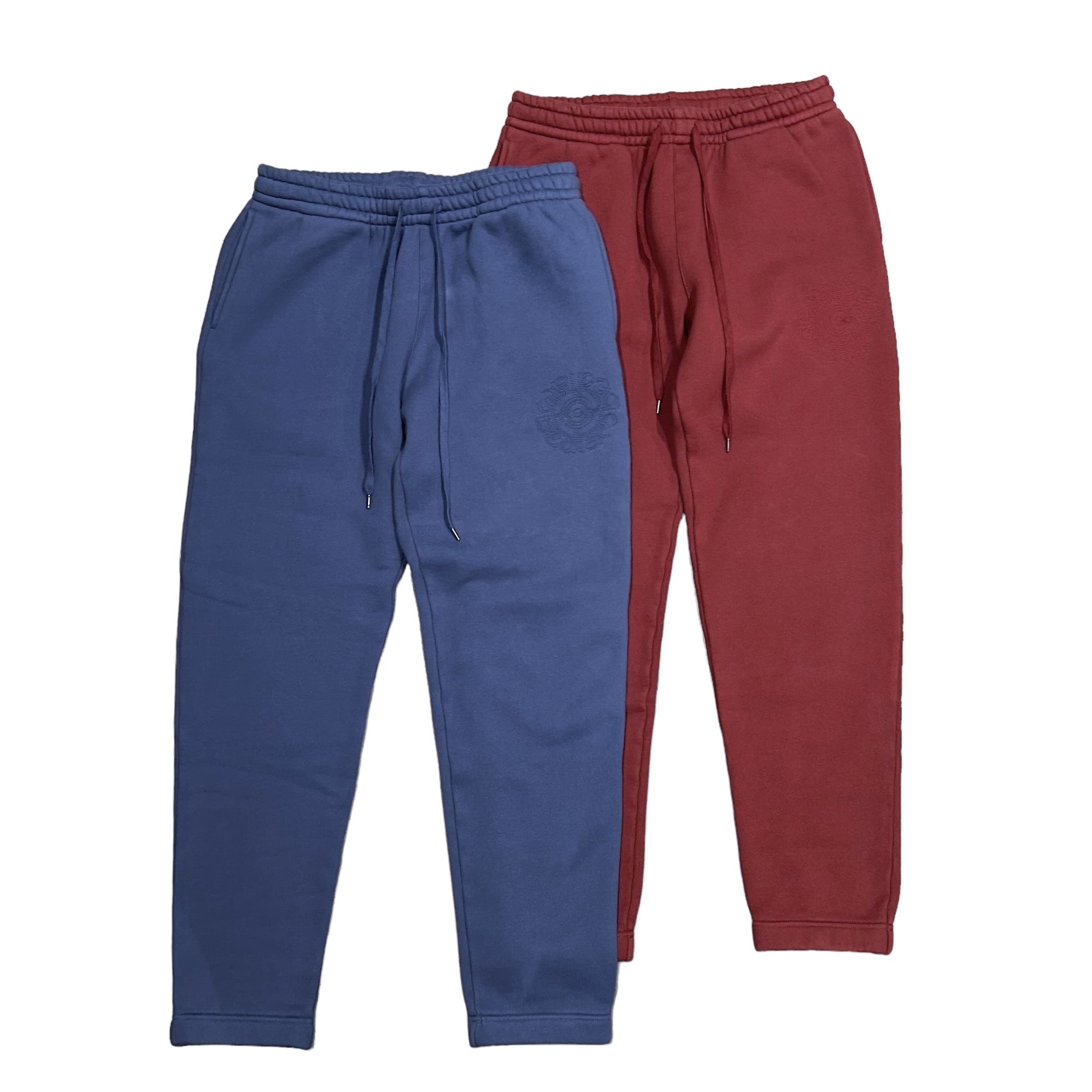 Bedlam OG TARGET OUTLINE SWEATPANTS Red Wine ILL Blue / ベドラム