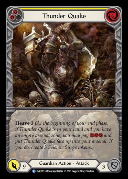 EVR025『RF』【Guardian】Thunder Quake フルアート 画像