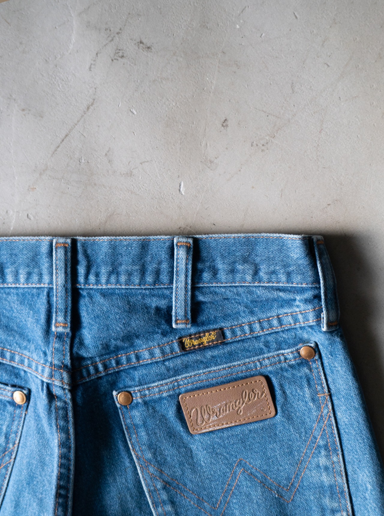 "Wrangler" used 13MWZ Cowboy cut pants