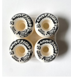 LOOPHOLE WHEELS / JOSH NARVAEZ / side cut 53mm / 99a