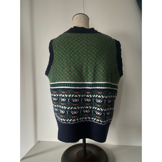 Nordic knit vest